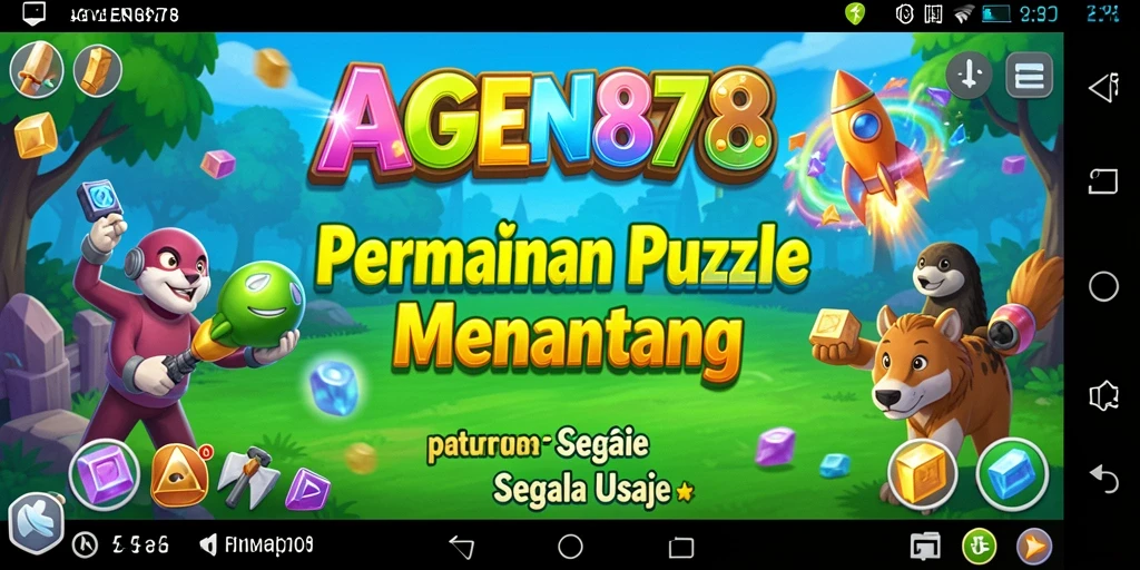 Tampilan gameplay <strong>AGEN878</strong> yang menarik dan penuh warna.