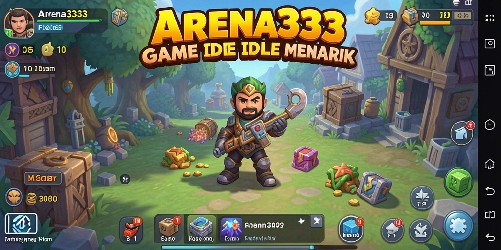 Visual gameplay menarik dari ARENA333 yang menggoda pemain.