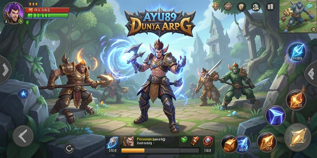 Tampilan menakjubkan dari pertempuran ARPG dalam AYU89.