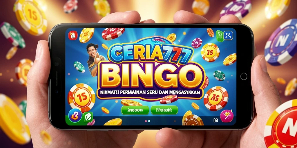 Screenshot gameplay CERIA777 menampilkan suasana seru permainan Bingo.