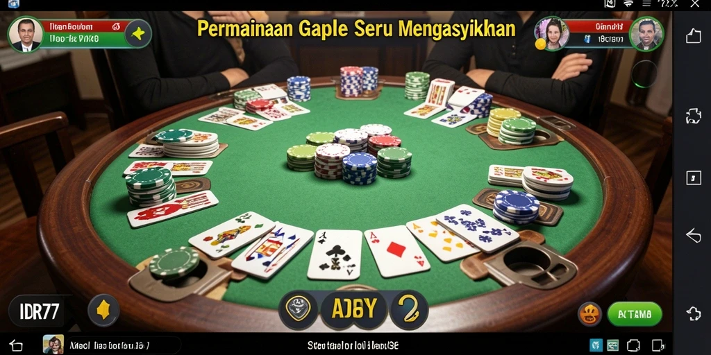 Tampilan gameplay seru dan menantang di IDR77.