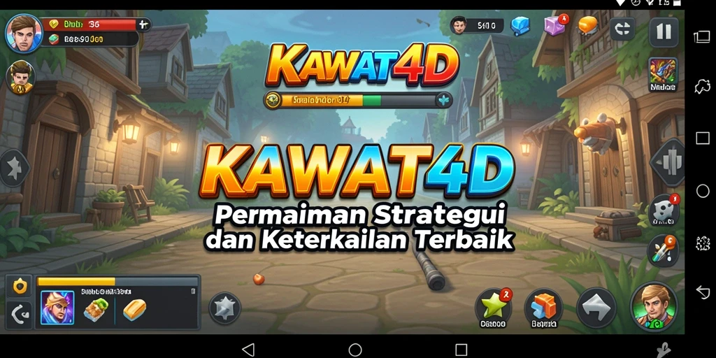 Tampilan gameplay KAWAT4D yang mendebarkan dan penuh strategi.