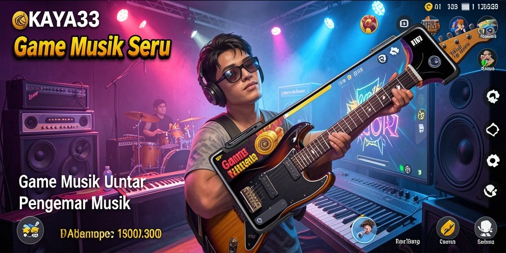 Tampilan gameplay KAYA33 yang menarik dengan berbagai lagu.
