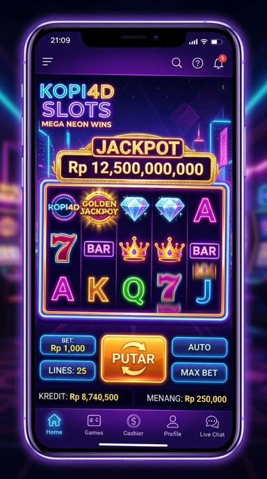 Proses pengunduhan cepat di aplikasi kopi4d.